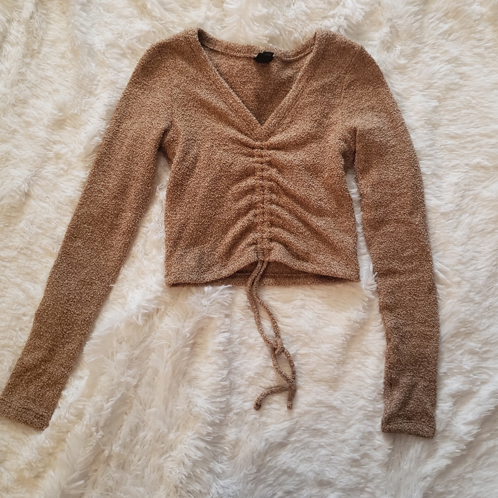 Wild Fable Cropped Sweater Top
